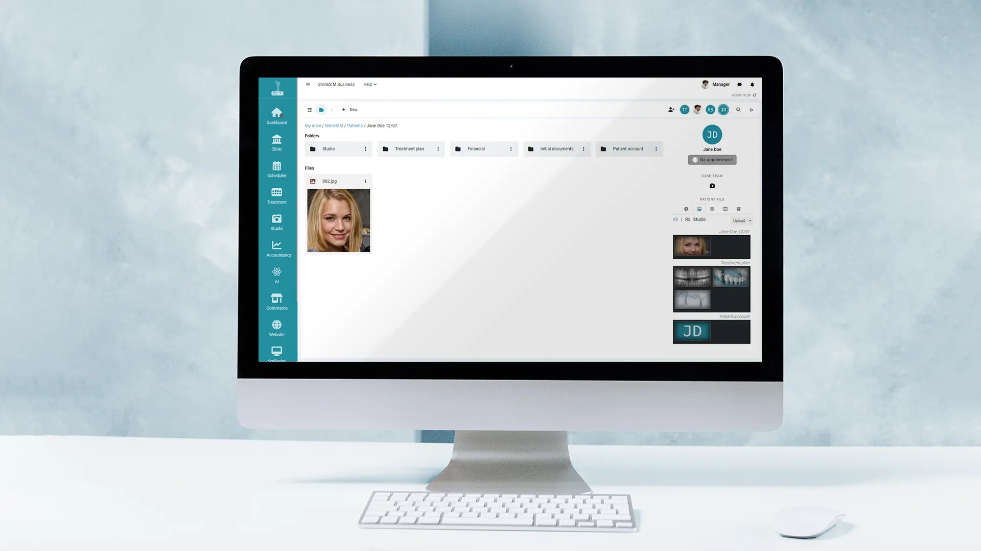 Dosar Pacient caracteristica aplicației software