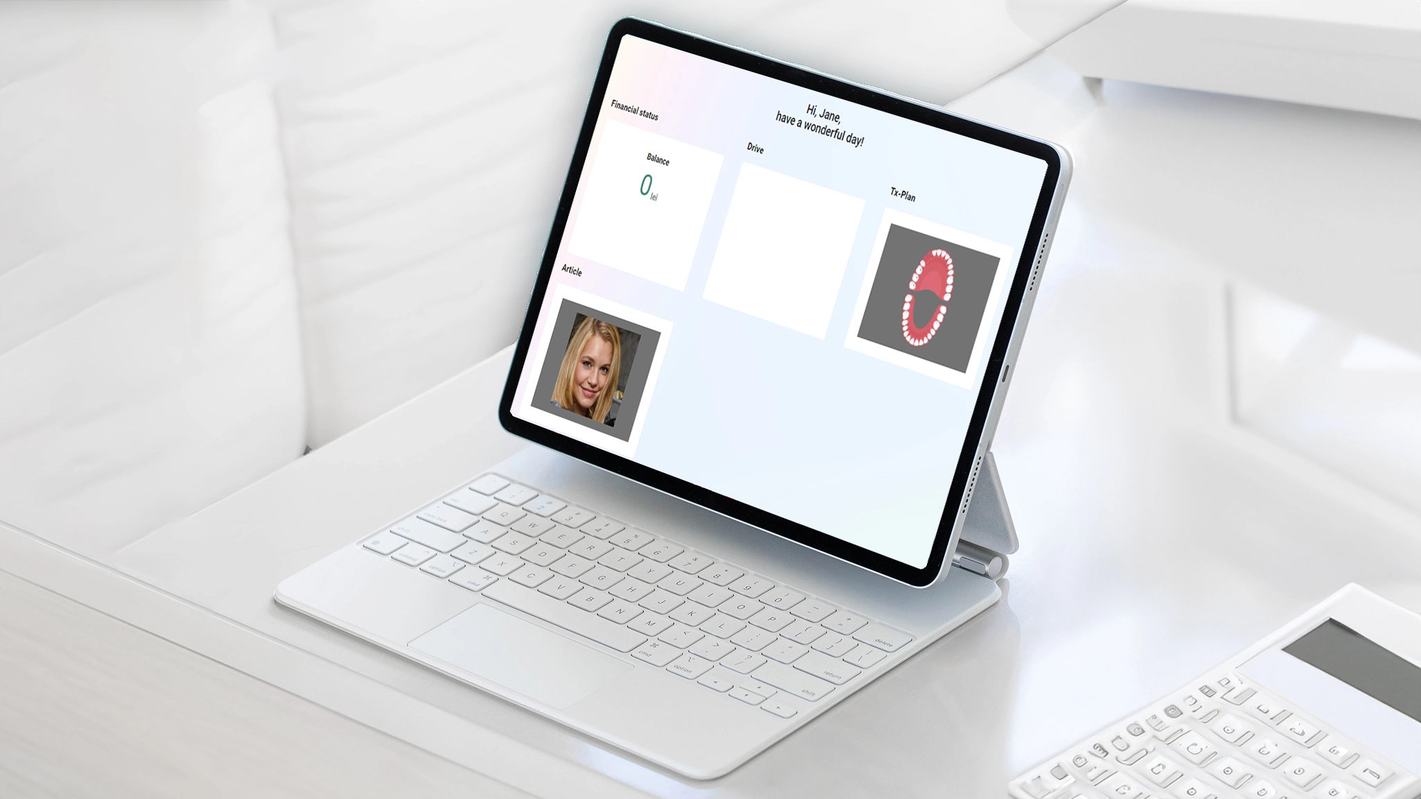 in smilesim puteti partaja planul de tratament cu pacientul direct din aplicatia stomatologica