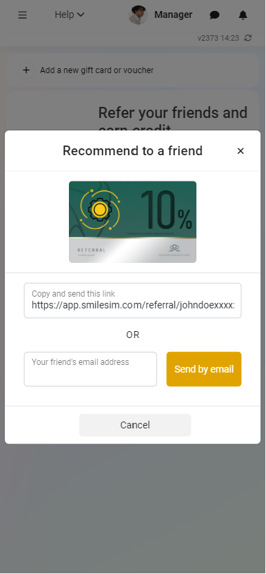 SmileSIM Software Dental App Referral Discount for dentists