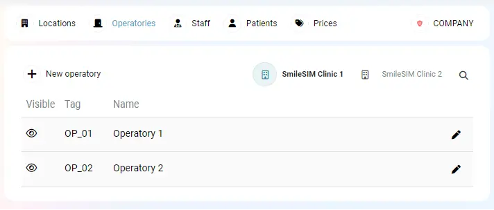 smilesim lista cabinete stomatologie pentru programari pacienti